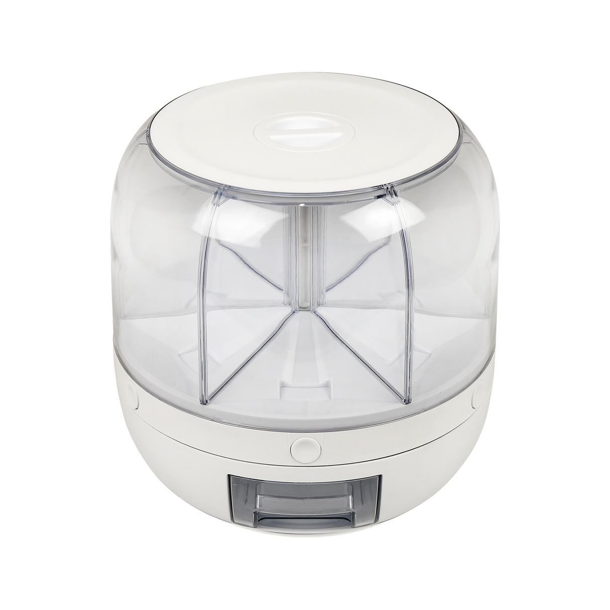 Rice Storage Cereal Dispenser Grain Container Rotating Dry Food Box