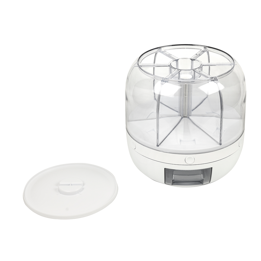 Rice Storage Cereal Dispenser Grain Container Rotating Dry Food Box