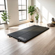 Folding Black Exercise Mat &ndash; Gymnastics, Martial Arts, Yoga, Karate & Judo Training