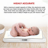 Electronic Digital Baby Scale Weight Scales Monitor Tracker Pet - Extra Image