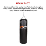 37kg Boxing Punching Bag Filled Heavy Duty - Extra Image