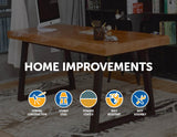 Trapezium Shaped Table Bench Desk Legs Retro Industrial Design Fully Welded