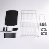 Dish Drying Rack Drainer Cup Plate Holder Cutlery Tray Kitchen Organiser - Extra Image
