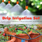 Drip Irrigation System Plant Self Garden Watering Hose Spray Kit