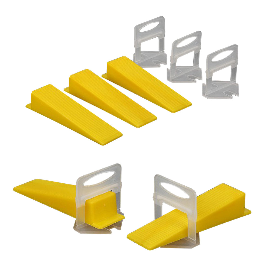 1000x Tile Leveling System Clips Levelling Spacer Tiling Tool Floor Wall
