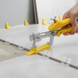 1000x Tile Leveling System Clips Levelling Spacer Tiling Tool Floor Wall - Rear View