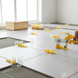1000x Tile Leveling System Clips Levelling Spacer Tiling Tool Floor Wall