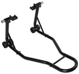 Rear Motorcycle Stand Heavy-Duty Motorbike Lift Paddock Carrier Bike Fork - Top-Down View