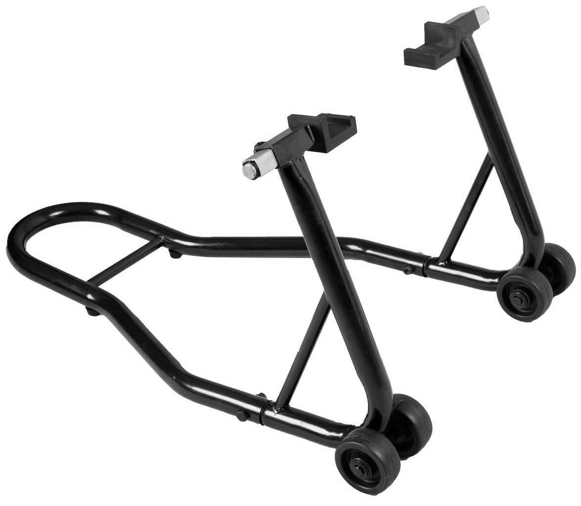 Rear Motorcycle Stand Heavy-Duty Motorbike Lift Paddock Carrier Bike Fork