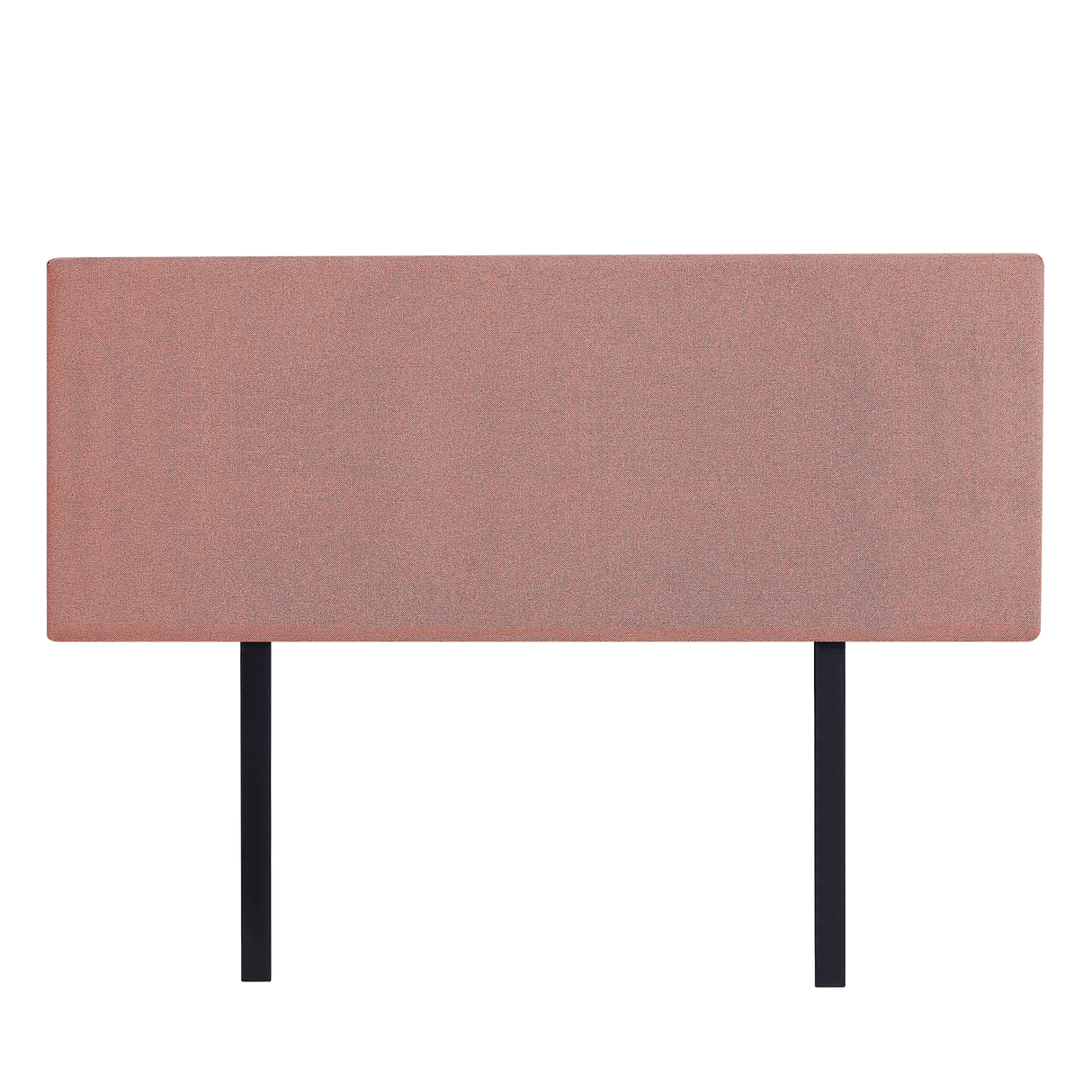 Linen Fabric Double Bed Deluxe Headboard Bedhead - Pearl Copper Brown