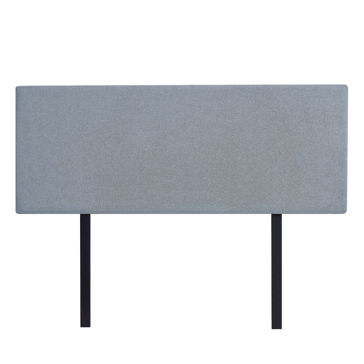 Linen Fabric Double Bed Deluxe Headboard Bedhead - Berlin Blue