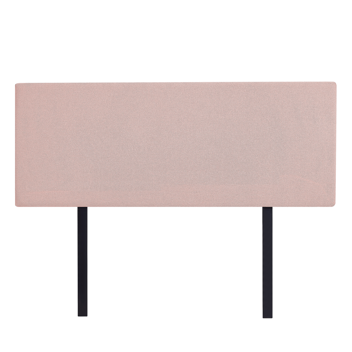 Linen Fabric Queen Bed Deluxe Headboard Bedhead - Pale Pink