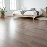 Vinyl Floor Tiles Self Adhesive Flooring Sapele Wood Grain 16 Pack 2.3SQM - Side View