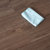 Vinyl Floor Tiles Self Adhesive Flooring Sapele Wood Grain 16 Pack 2.3SQM - Top-Down View