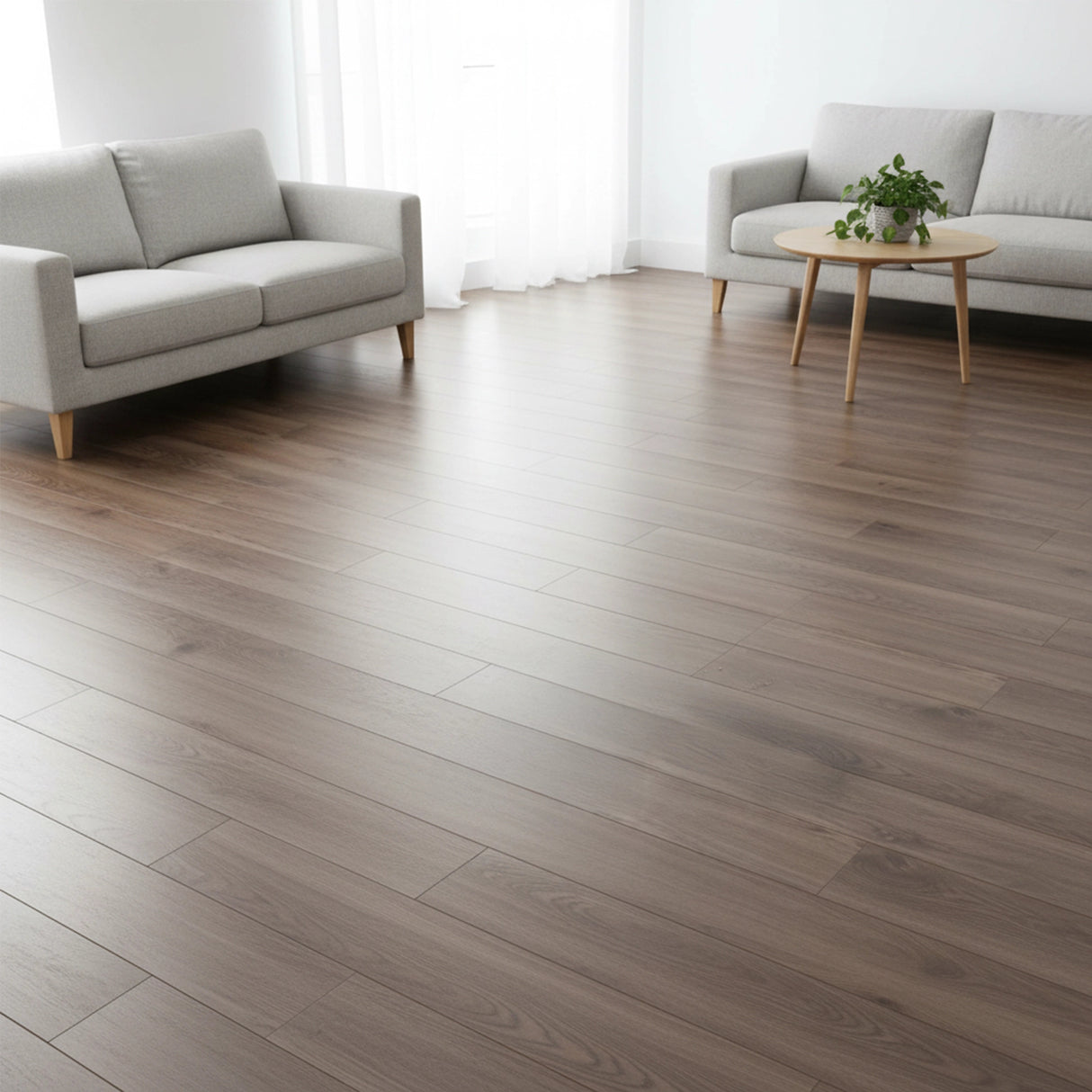 Vinyl Floor Tiles Self Adhesive Flooring Sapele Wood Grain 16 Pack 2.3SQM