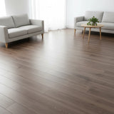 Vinyl Floor Tiles Self Adhesive Flooring Sapele Wood Grain 16 Pack 2.3SQM - 45-Degree Angle