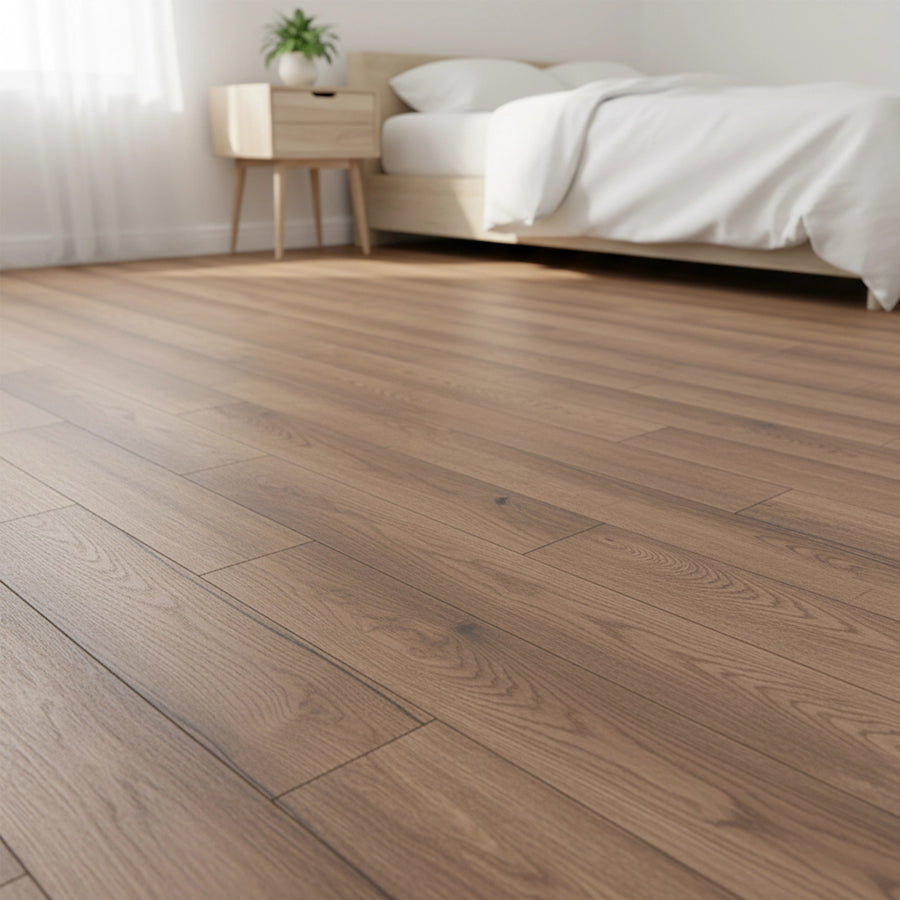 Vinyl Floor Tiles Self Adhesive Flooring Elm Wood Grain 16 Pack 2.3SQM