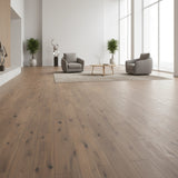 Vinyl Floor Tiles Self Adhesive Flooring Elm Wood Grain 16 Pack 2.3SQM - Side View