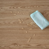 Vinyl Floor Tiles Self Adhesive Flooring Elm Wood Grain 16 Pack 2.3SQM - Top-Down View