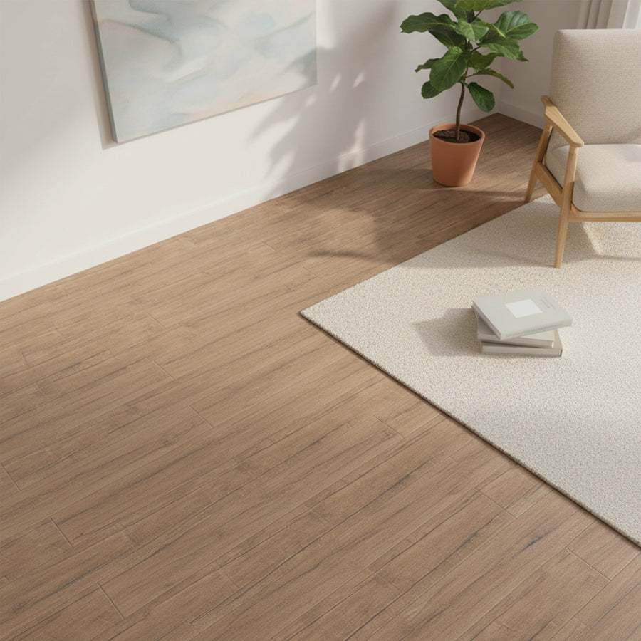Vinyl Floor Tiles Self Adhesive Flooring Elm Wood Grain 16 Pack 2.3SQM