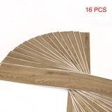 Vinyl Floor Tiles Self Adhesive Flooring Elm Wood Grain 16 Pack 2.3SQM - Close-Up Angle