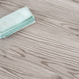 Vinyl Floor Tiles Self Adhesive Flooring Water Dyed Walnut Black Wood Grain 16 Pack 2.3SQM - Top-Down View