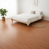 Vinyl Floor Tiles Self Adhesive Flooring African Mahogany Wood Grain 16 Pack 2.3SQM - 45-Degree Angle