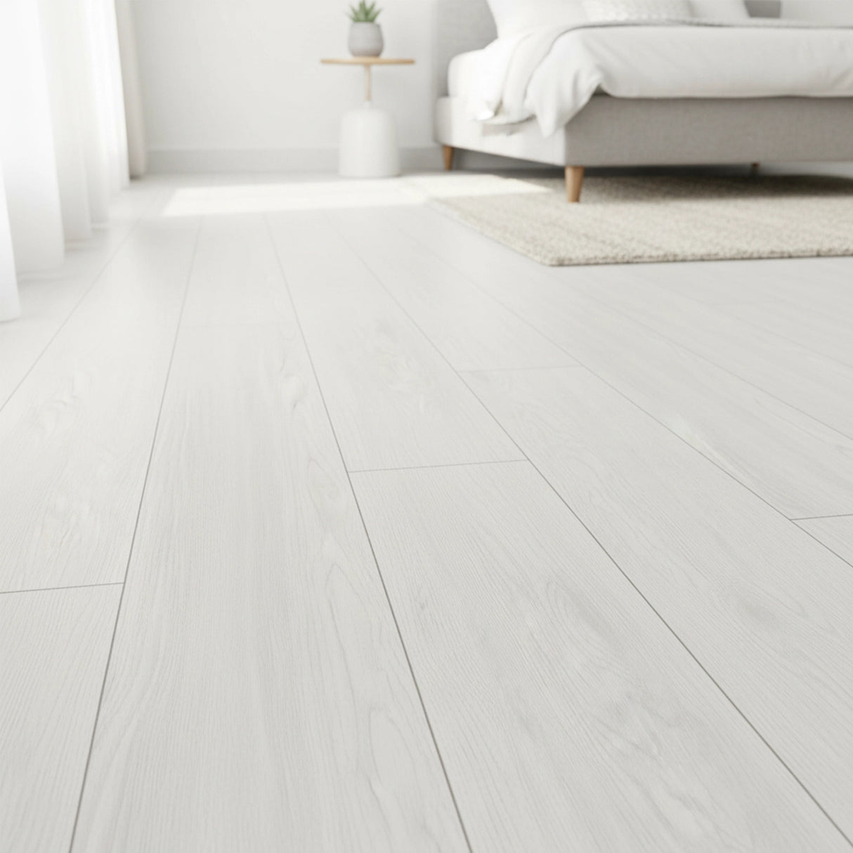 Vinyl Floor Tiles Self Adhesive Flooring Ramin Wood Grain 16 Pack 2.3SQM