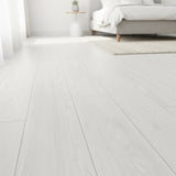 Vinyl Floor Tiles Self Adhesive Flooring Ramin Wood Grain 16 Pack 2.3SQM