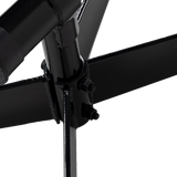 Hammock C Stand Solid Steel Construction for Hanging Air Porch Swing Chair - Top-Down View