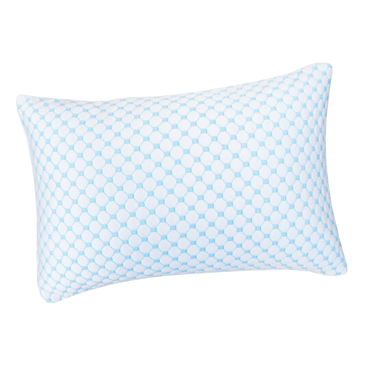 Large Memory Foam Cooling Pillow Heat and Moisture Reducing Ice Silk and Gel Infused