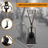 Air Ski Trainer & Stand Premium Fitness Machine - 45-Degree Angle