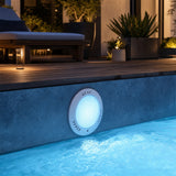 45w Swimming Pool Lights Led 12-32V Resin Filled Underwater Spa lamp - Side View