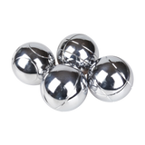 Deluxe Boules Bocce 8 Alloy Ball Set with Wood Case