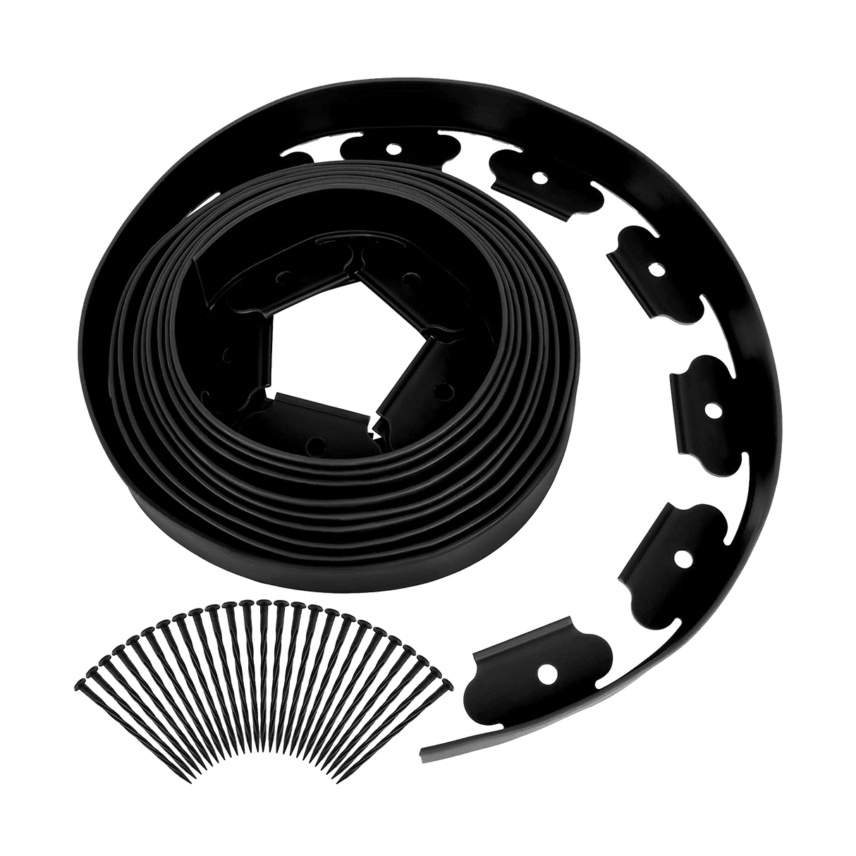 Landscape No Dig Lawn Garden Edging Kit 10m Flexible Durable Border Paver