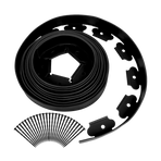 Landscape No Dig Lawn Garden Edging Kit 10m Flexible Durable Border Paver