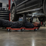 92cm Professional Rolling Mechanics Car Creeper Crawler Board Under Car Tool - Side View