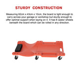 92cm Professional Rolling Mechanics Car Creeper Crawler Board Under Car Tool - Close-Up Angle