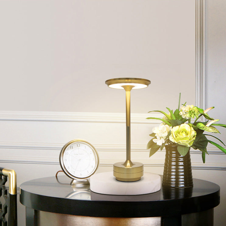 Rechargeable Table Desk Lamp LED Touch Dimmable Bedroom Night Light Cordless