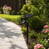 Solar LED Spotlight - Solar-powered motion-activated LED security light