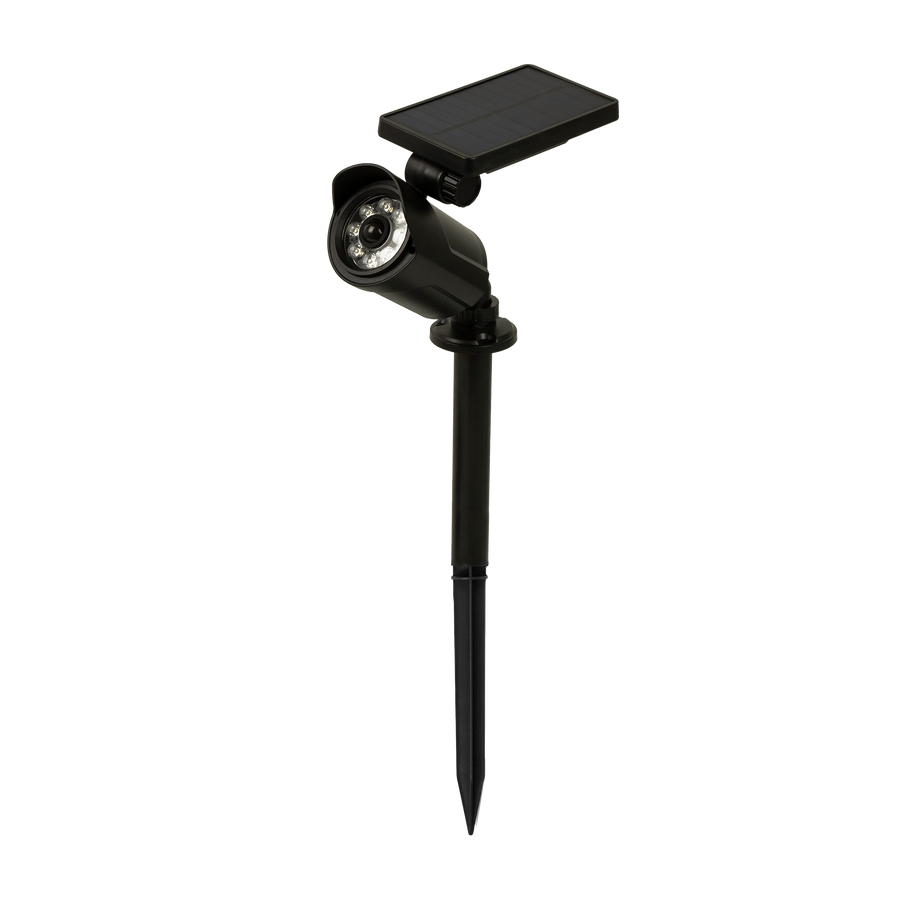 Solar LED Spotlight - Solar-powered motion-activated LED security light