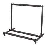 Guitar Stand 5 Holder Guitar Folding Stand Rack Band Stage Bass Acoustic Guitar - Front View