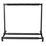 Guitar Stand 5 Holder Guitar Folding Stand Rack Band Stage Bass Acoustic Guitar - Rear View