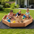 Kids Sand Pit Large Octagonal Wooden Sandpit