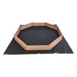 Kids Sand Pit Large Octagonal Wooden Sandpit