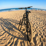 Adjustable Surfboard Skimboard Bicycle Rack Carrier - Front View