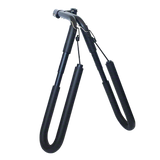 Adjustable Surfboard Skimboard Bicycle Rack Carrier - Rear View