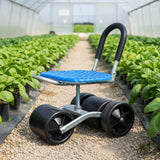 Gardening Seat Portable Height Adjustable Folding Stool Kneeling Pad