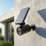Solar LED Spotlight Motion Activated Security Light - Front View