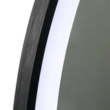 Oval Mirror LED Anti-Fog Illuminated Bathroom Living Room - Extra Image